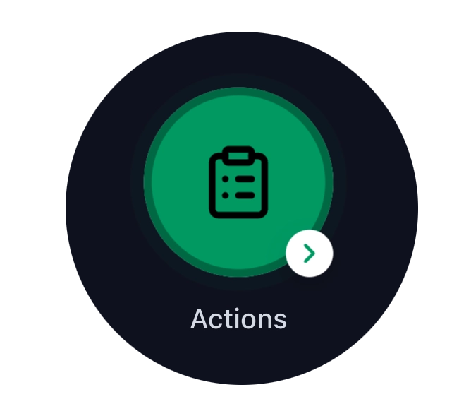 Actions node visual