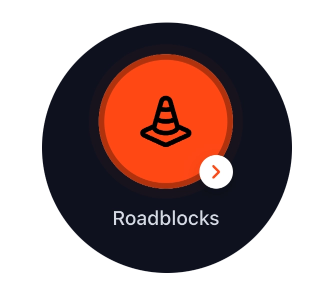 Roadblocks node visual